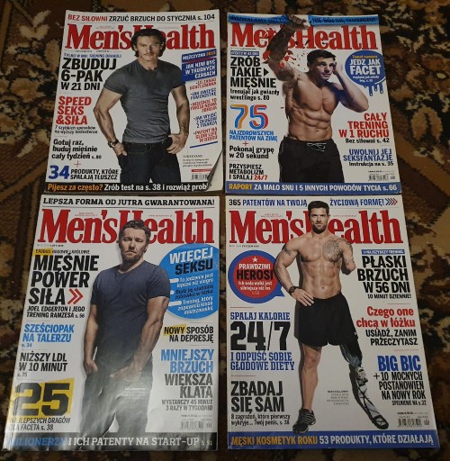 Zdjęcie oferty: Magazyny- Men's Health, Iron, Budokan, FighteXpert