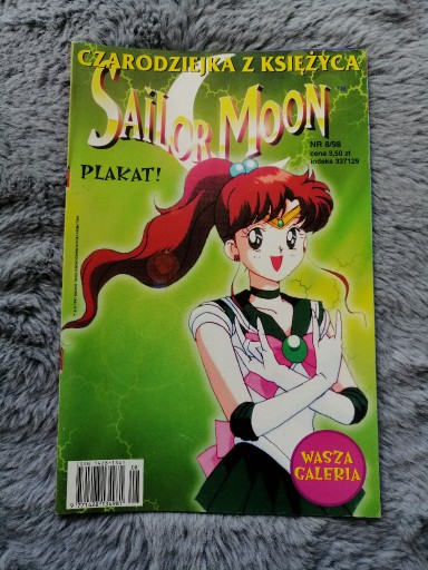 Zdjęcie oferty: IDEALNY Czarodziejka z Księżyca Sailor Moon 8/98 