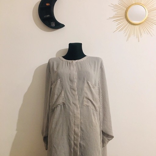 Zdjęcie oferty: koszula w paski h&m + plus size rozmiar 54 52 56