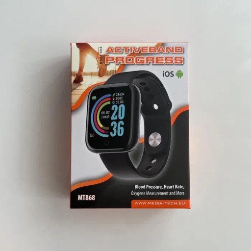 Zdjęcie oferty: Smartwatch media-tech tętno ciśnienie Android iOS