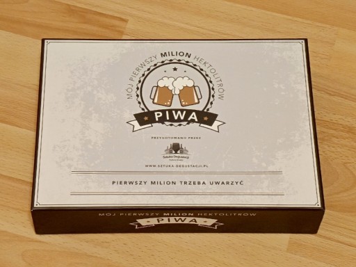 Zdjęcie oferty: Mój pierwszy milion hektolitrów piwa Gra planszowa piwowar piwowarstwo