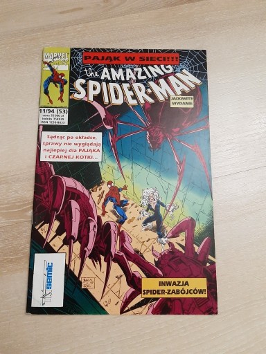 Zdjęcie oferty: The Amazing Spider-man 11/94 TM-Semic nr132