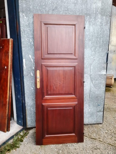 Zdjęcie oferty: Drzwi gabinetowe wewnętrzne z litego mahoniu