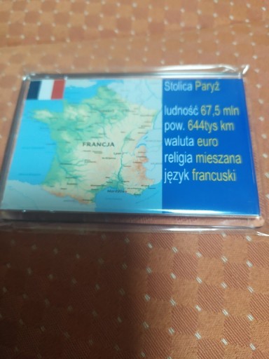 Zdjęcie oferty: Magnesy na lodówkę - Francja 