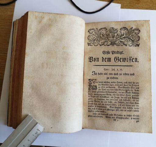 Zdjęcie oferty: Starodruk skóra 1761