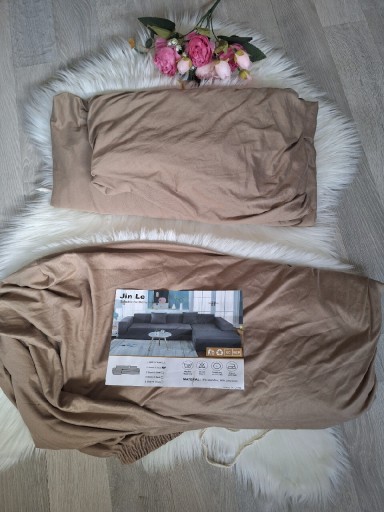 Zdjęcie oferty: Pokrowiec na sofę w kształcie litery L 