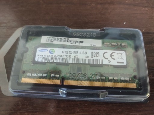 Zdjęcie oferty: RAM SAMSUNG 4GB SODIMM DDR3