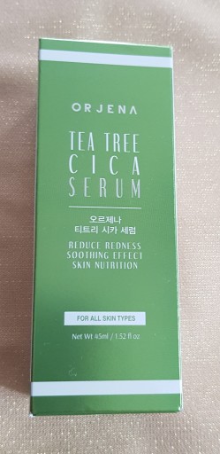 Zdjęcie oferty: Orjena Tea Tree Cica,Serum łagodzące 45 ml, Korea