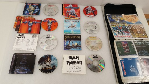 Zdjęcie oferty: IRON MAIDEN Kolekcja płyt CD 14 szt. 80-te  lata 