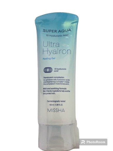 Zdjęcie oferty: Missha Super Aqua Ultra Hyalron Peeling Gel 100ml
