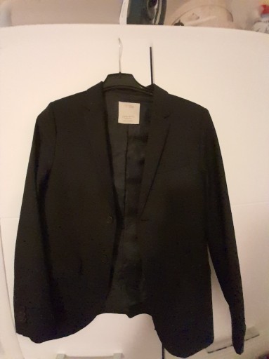 Zdjęcie oferty: Zara granatowy  garnitur r. 164+ koszula z długim rękawem 