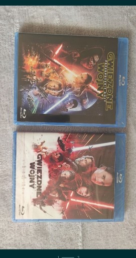 Zdjęcie oferty: Blu ray Ostatni Jedi i Przebudzenie Mocy