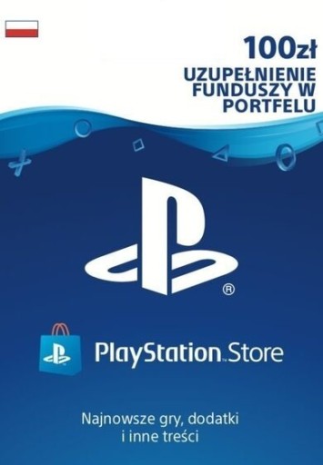 Zdjęcie oferty: PSN Network Store - kod na 100 zł