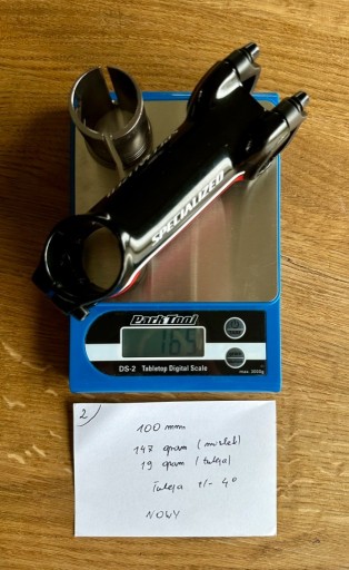 Zdjęcie oferty: Mostek Specialized 100mm + adapter +/- 4 (NOWY)