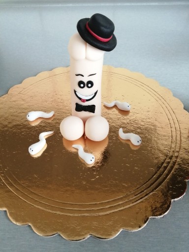 Zdjęcie oferty: wieczór panieński penis figurka na tort cukrowy