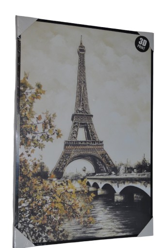 Zdjęcie oferty: Obraz 3D Wieża Eiffla Paryż