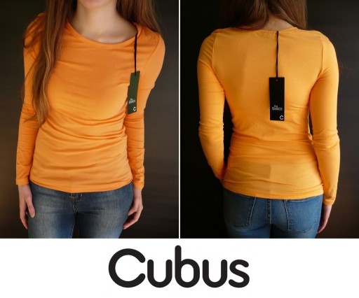Zdjęcie oferty: Pomarańczowa bluzka koszulka  Cubus xs 34