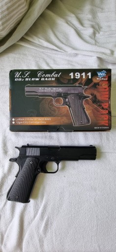 Zdjęcie oferty: Wiatrówka Colt1911 4,5mm Wingun Blow Back co2
