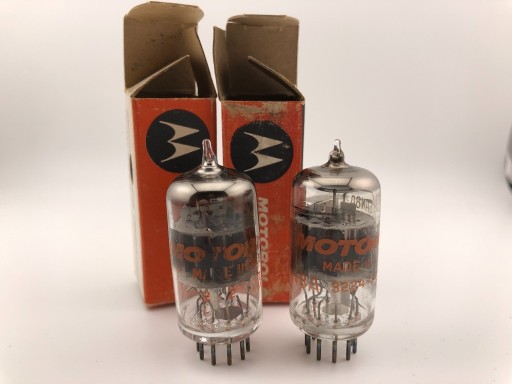 Zdjęcie oferty: 6AN8 Motorola NOS Para 6AN8A  Sansui au70 Pioneer Sm83 DreamAmp
