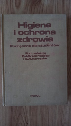 Zdjęcie oferty: Higiena i ochrona zdrowia Z.J. Brzeziński