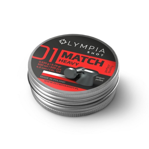 Zdjęcie oferty: Olympia Shot Match Heavy 500 szt. 0,535 g