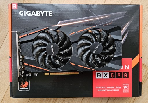 Zdjęcie oferty: GIGABYTE RADEON RX590 GAMING 8GB