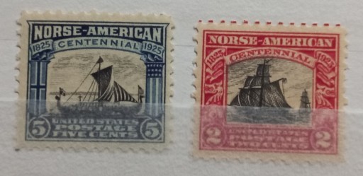 Zdjęcie oferty: Znaczki pocztowe USA 1929 Norse American VF/*