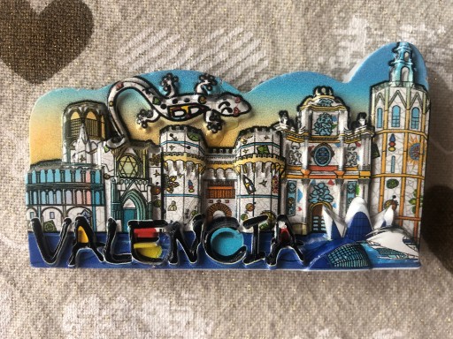 Zdjęcie oferty: Hiszpania Valencia magnes na lodówkę