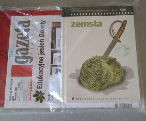 Zdjęcie oferty: Zemsta film + omówienie.