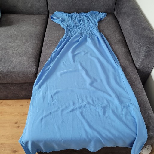 Zdjęcie oferty: Sukienka maxi niebieska r. Uniwersalny