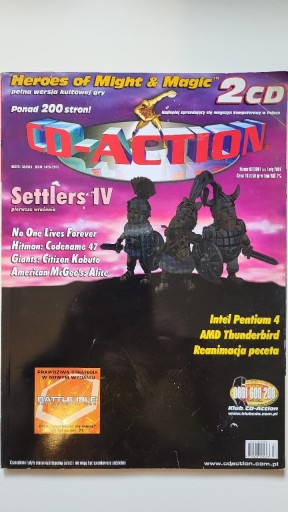 Zdjęcie oferty: CD ACTION 02/2001 czasopismo o grach