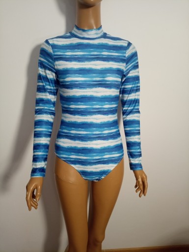 Zdjęcie oferty: błękitny kostium kąpielowy długi rękaw r. 36  r.38