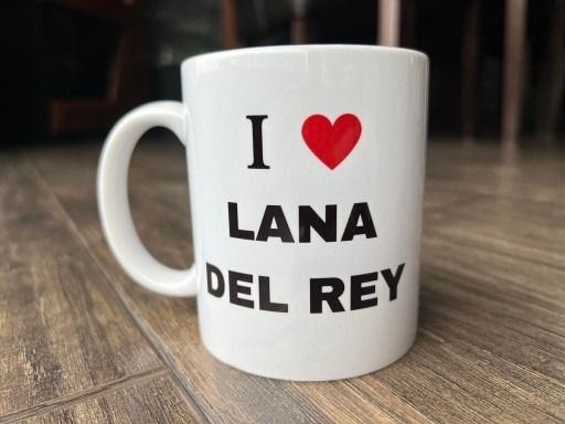 Zdjęcie oferty: Kubek biały I love Lana Del Rey serce heart