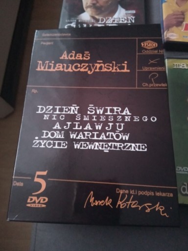 Zdjęcie oferty: Marek koterski kolekcja 5 dvd używane brak 