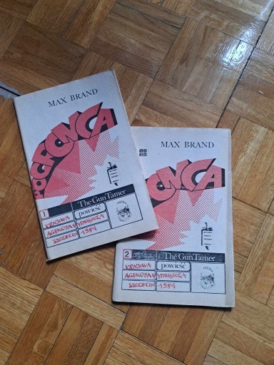 Zdjęcie oferty: Max Brand Pogromca tom 1-2 The Gun Tummer