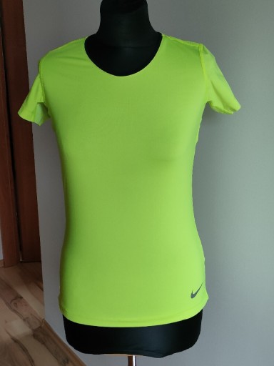 Zdjęcie oferty: Nike damski T-shirt neon 38 M S 36 sportowy 