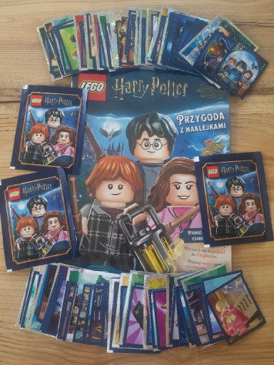 Zdjęcie oferty: Zestaw Lego Harry Potter album + komplet naklejek