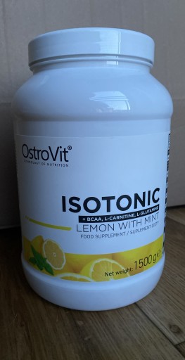 Zdjęcie oferty: Izotonik w proszku Ostrovit 1500g Lemon with Mint