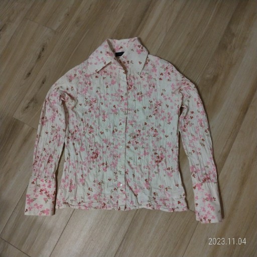 Zdjęcie oferty: Koszula kremowa w różowe kwiatki Vero Moda