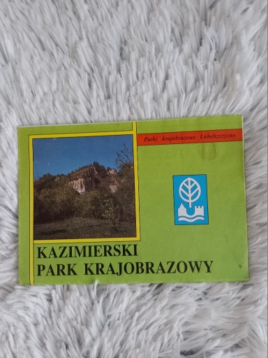 Zdjęcie oferty: KAZIMIERSKI PARK KRAJOBRAZOWY mapa