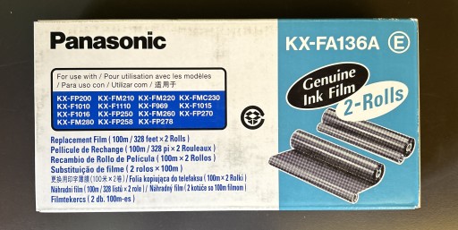 Zdjęcie oferty: Rolki transferowe Panasonic KX-FA136A