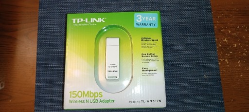 Zdjęcie oferty: Karta sieciowa zewnętrzna TP-Link TL-WN727N