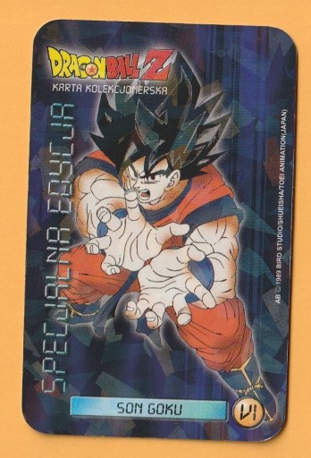 Zdjęcie oferty: KARTA DRAGON BALL Z - CHIO - SON GOKU VI