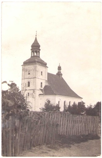 Zdjęcie oferty: Burzenin- Kościół Sieradz ok. 1935 fotopocztówka