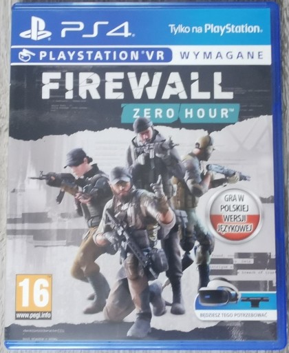 Zdjęcie oferty: Gra Firewall Zero Hour PS VR - JAK NOWA!