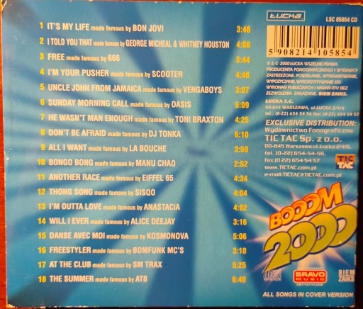 Zdjęcie oferty: Boom 2000 Explosive Summer Hits (CD)