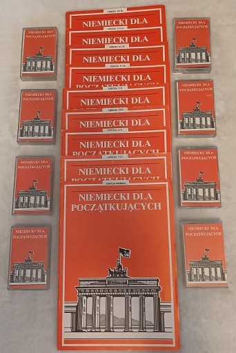 Zdjęcie oferty: Kurs ESKK Niemiecki dla początkujących – Zestaw z kasetami!
