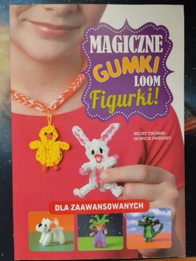 Zdjęcie oferty: Magiczne gumki Loom 2 książki Tęczowe i Figurki