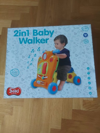 Zdjęcie oferty: Smiki Baby Walker jeździk, chodzik, pchacz 2w1