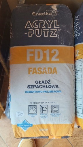 Zdjęcie oferty: Gładź szpachlowa cementowo-polimerowa